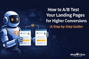 How to A/B test landing pages to Increase conversions. A Step by step guide.