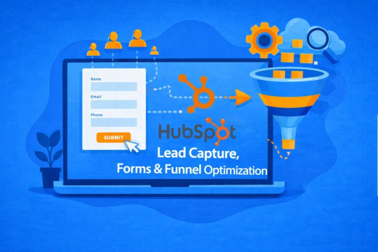 HubSpot Lead capture and funnel optimization