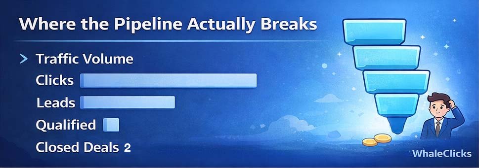 B2B Google Ads optimization: Where your pipeline breaks